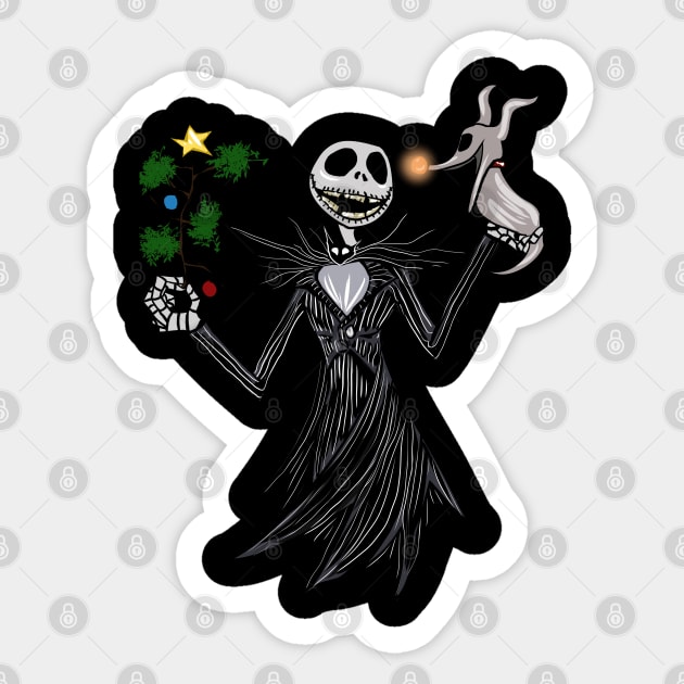 The Nightmare Before Christmas Sticker by OCDVampire